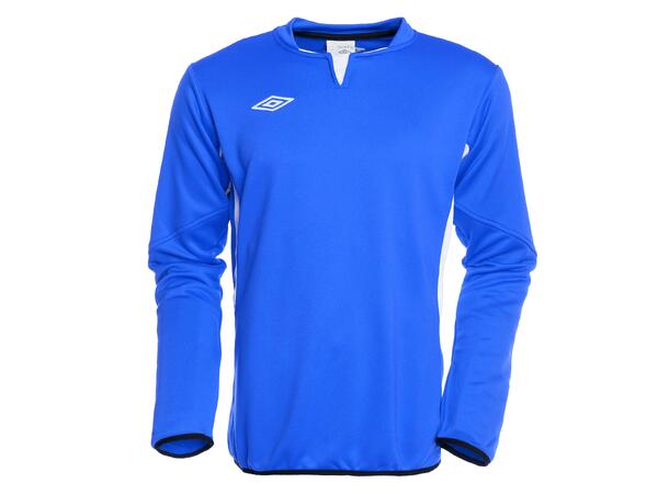 UMBRO Vision Tr Sweat jr Blå/Hvit 140 Teknisk treningsgenser for barn 